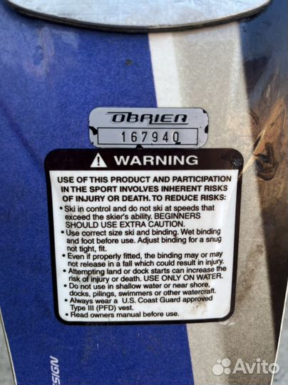 Водная лыжа