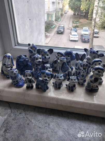 Фигурки гжель