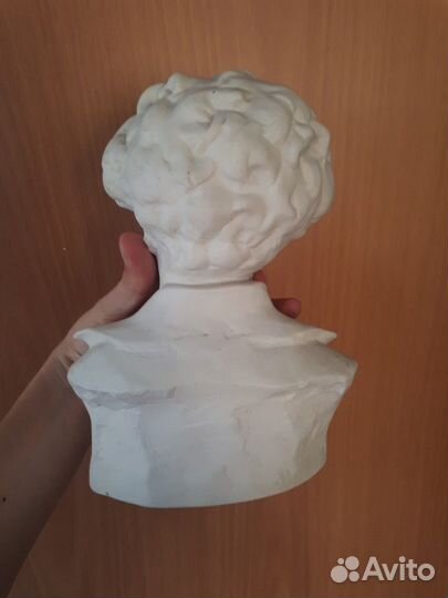 Бюст Пушкин Ленинградский фарфоровый завод 1940х г
