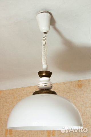 Люстра винтажная времен СССР