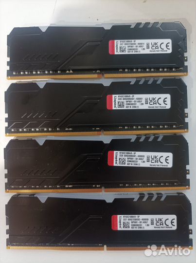 Оперативная память ddr4 RGB XMP 3200 16Gb (2х8)