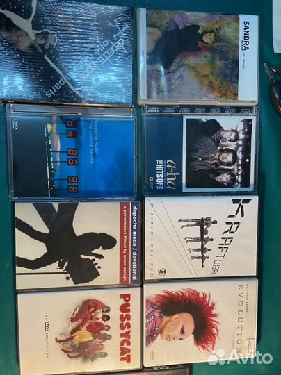 Фирменные DVD диски известных и популярных групп