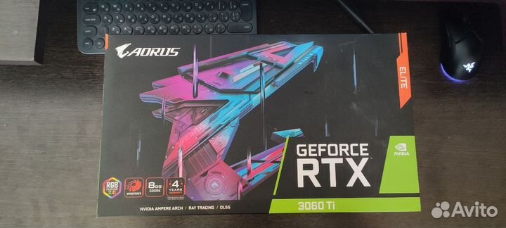 Nvidia geforce rtx 3060 ti Aorus elite