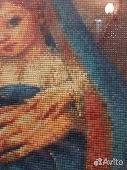 Икона алмазная мозаика