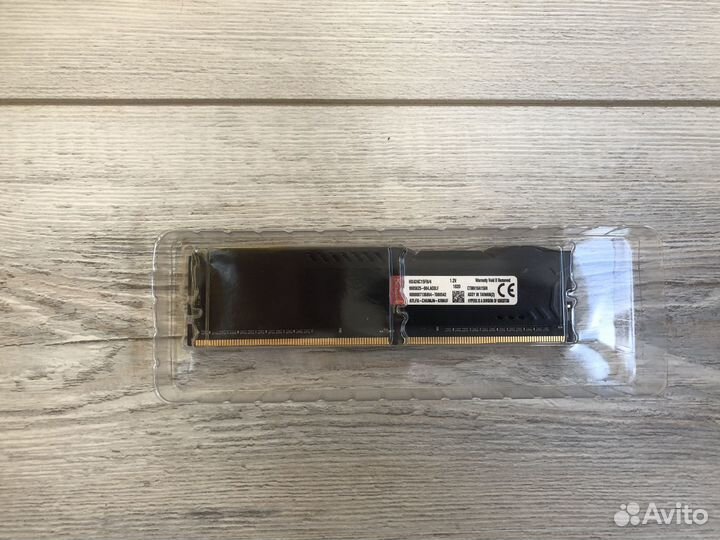 Оперативная память ddr4 hyperx fury 4Gb