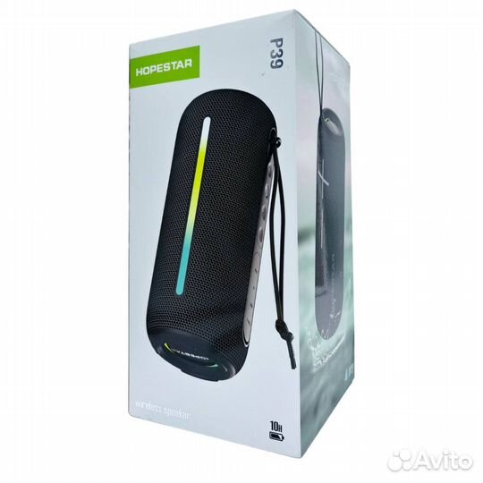 Портативная колонка hopestar P39 Подсветка 10W Bla