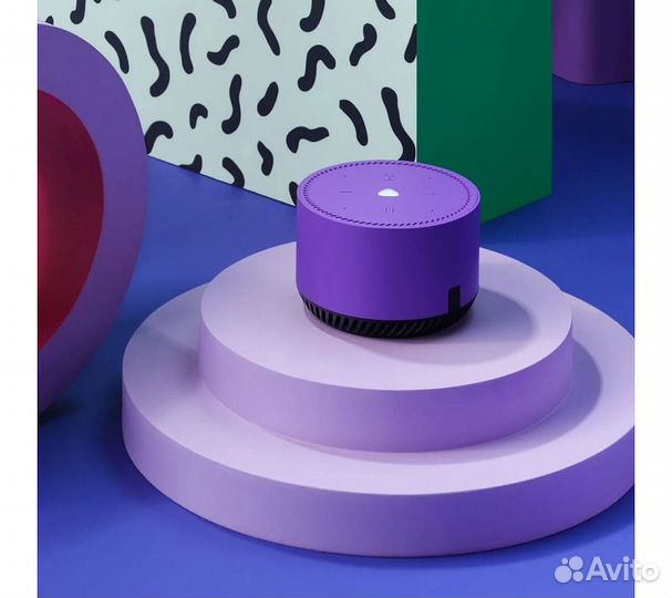 Умная колонка Яндекс Станция Лайт с Алисой, фиолет