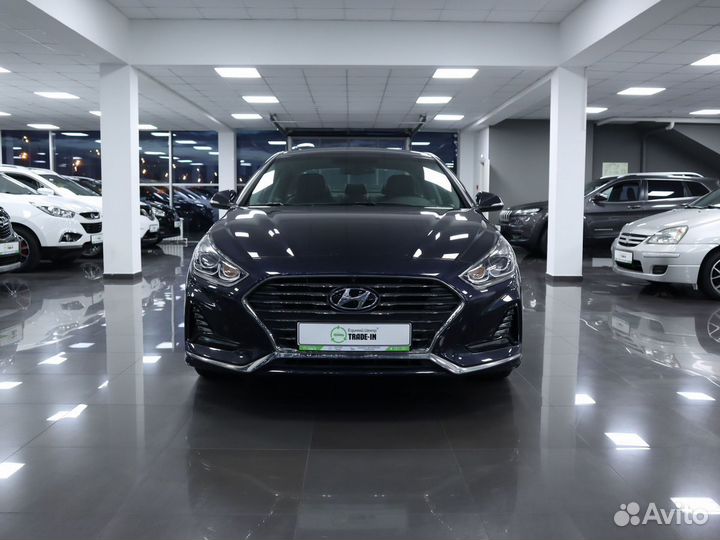 Hyundai Sonata 2.4 AT, 2018, 2 955 км