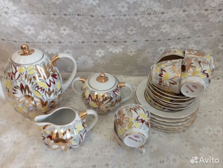 Сервиз кофейный, Рисовое зёрнышко 