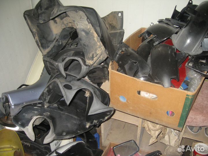 Пластик на японские скутера б/у