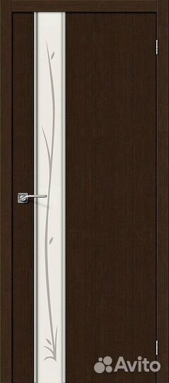 Межкомнатная дверь Bravo 092-0198 Глейс-1 Twig 3D