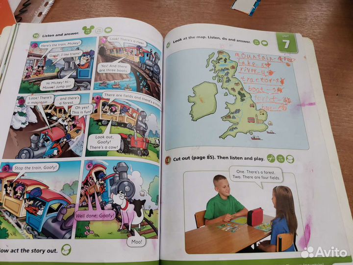 English Adventure level 1 и 2