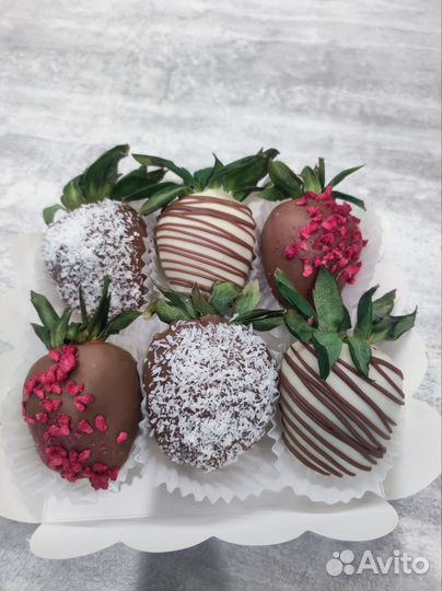 Клубника в бельгийском шоколаде