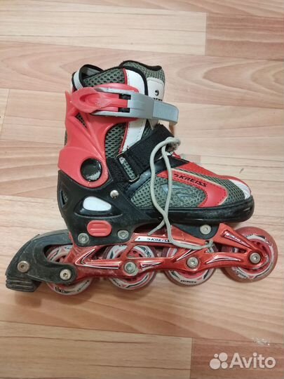 Роликовые коньки детские раздвижные