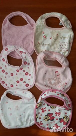 Фирменные слюнявчики Next George Mоthercare