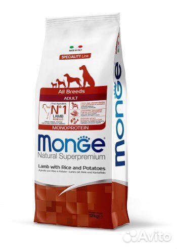 Корм для собак Monge