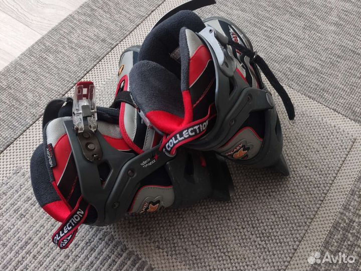 Коньки ледовые раздвижные 26-39 р. + видео