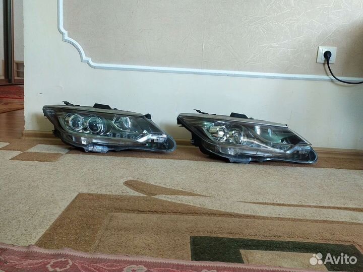 Toyota Camry v 55 Фары 2-х линзованые LED (R)