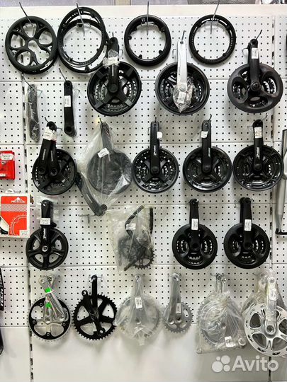 Системы шатунов для велосипеда