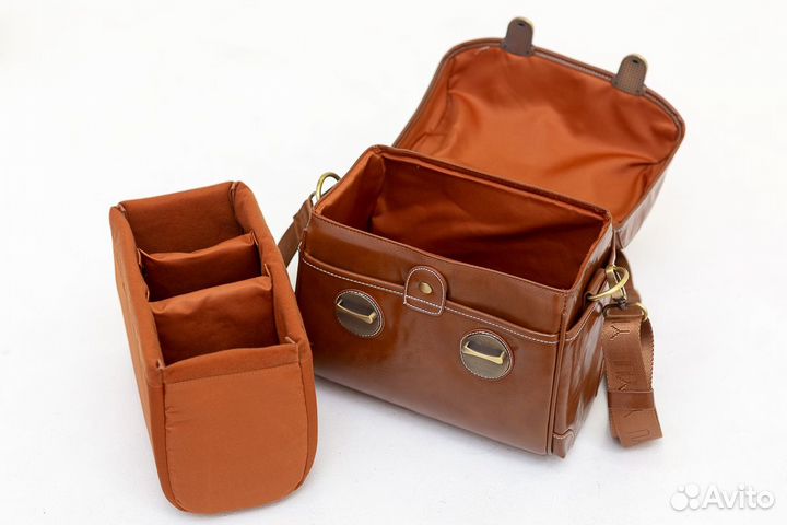 Сумка для фотоаппарата Fotokofr L (Цвет Карамель)