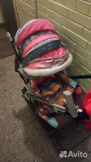Санки коляска ника