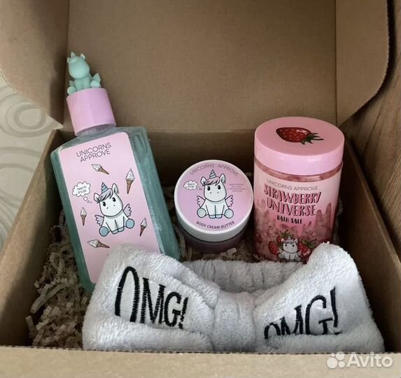 Подарочный набор косметики unicorns approve