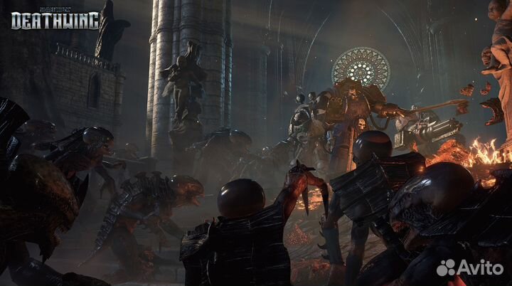 Space Hulk: Deathwing. Enhanced Edition PS4, русские субтитры