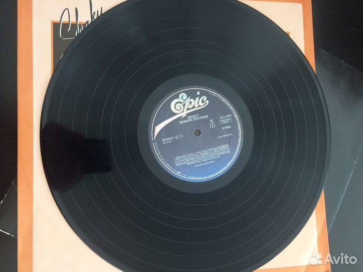 LP “Shakin’Stevens”-Shaky (1981) (rock&roll) фирма