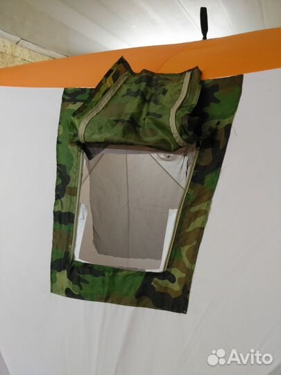 Палатка для зимней рыбалки cube бу