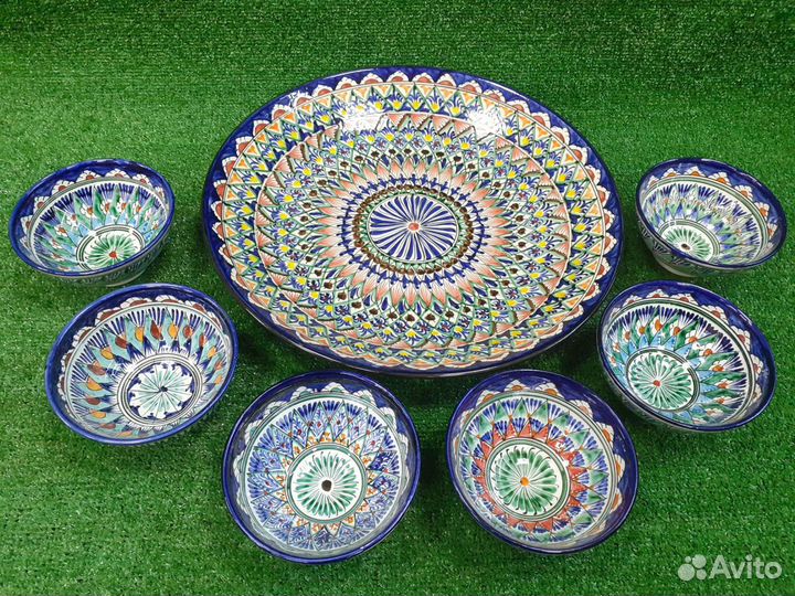 Набор посуды ручной работы