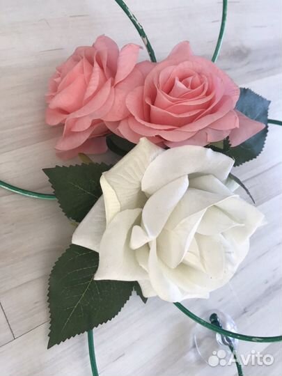 Украшение для свадебного автомобиля