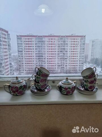 Чайный сервиз вербилки СССР