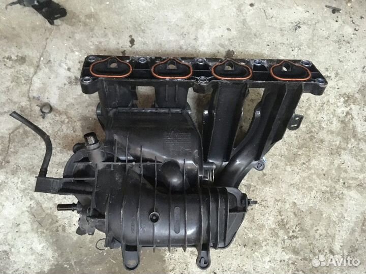 Коллектор впускной EW10A (Peugeot 407)