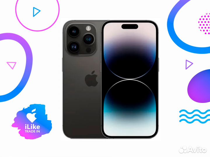 Apple iPhone 14 Pro Max 256 Гб Космический черный