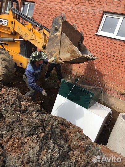 Септик установка, монтаж автономных канализаций