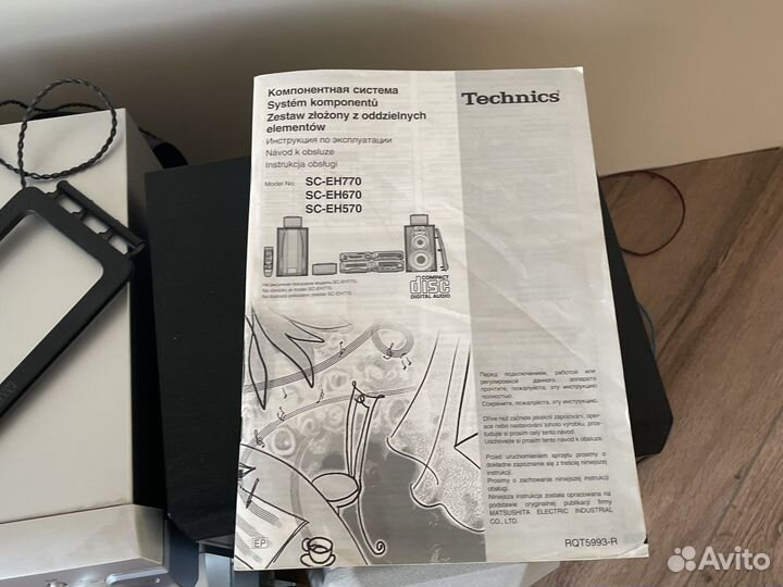 Компонентна система оригинал Technics SC-EH570