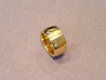 Кольцо новое золото 750 пробы 20 грамм бриллианты