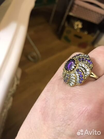 Серьги кольцо кулон Серебро СССР