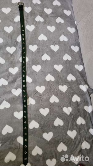 Ремень женский зеленый