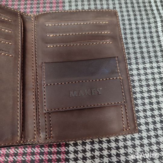 Обложка из кожи для паспорта/визиток/мелочи/купюр