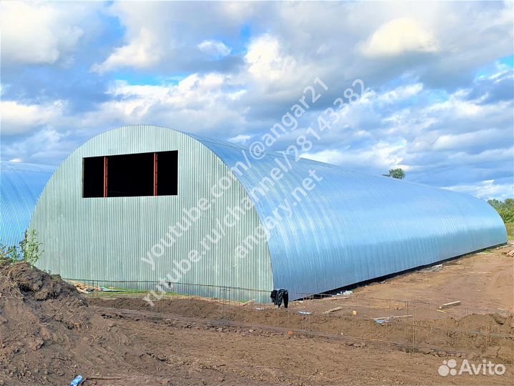 Ангар под ключ 925 м2