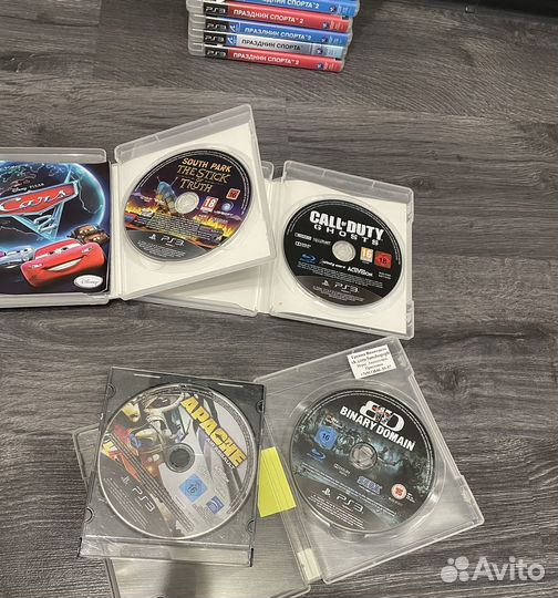 Диски на Sony playstation 3. Лицензия