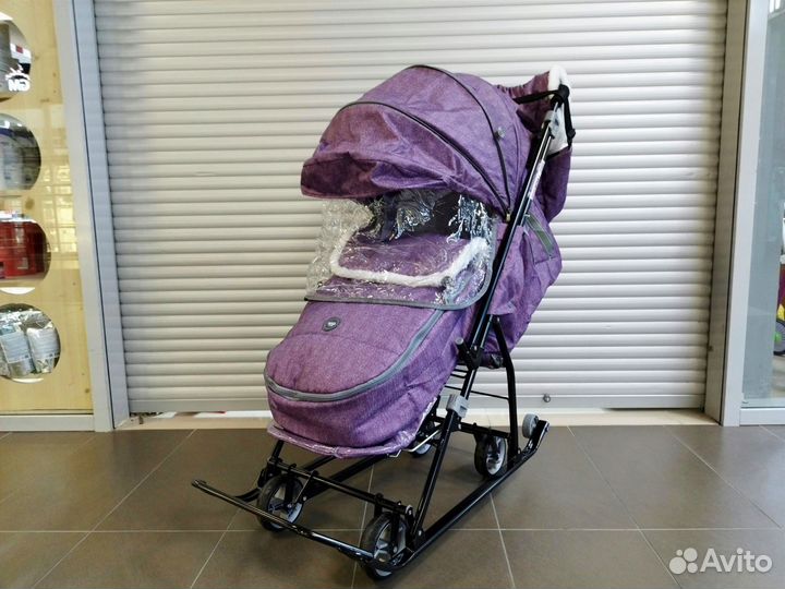 Санки коляска Ника Наши Детки 6