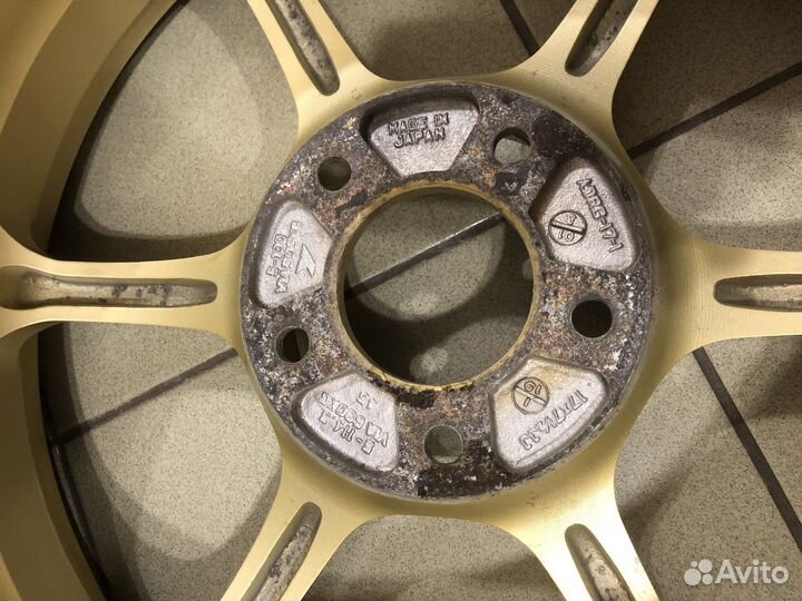 Диски 5 114.3 r17 летние Advan Racing RG2