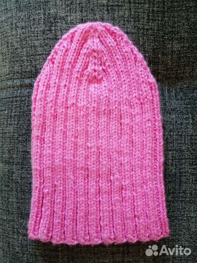 Комплект шапка и снуд для девочки