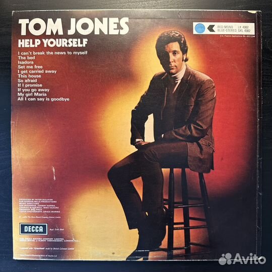 Tom Jones – Help Yourself (Англия 1968г.)