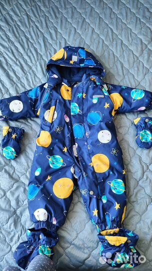 Комбинезон зимний crocid 74-80