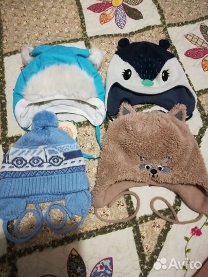 Шапки TuTu, Topolino, Lassie, Кроха р-р40,42,44,46