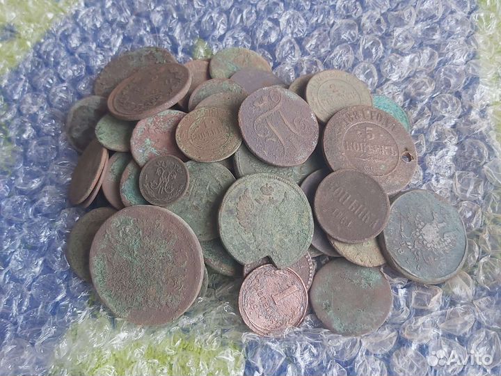 Лот 2, монеты 70 шт
