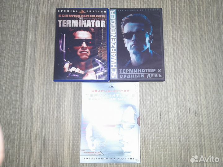 DVD Терминатор, Чужой, Чужие все части